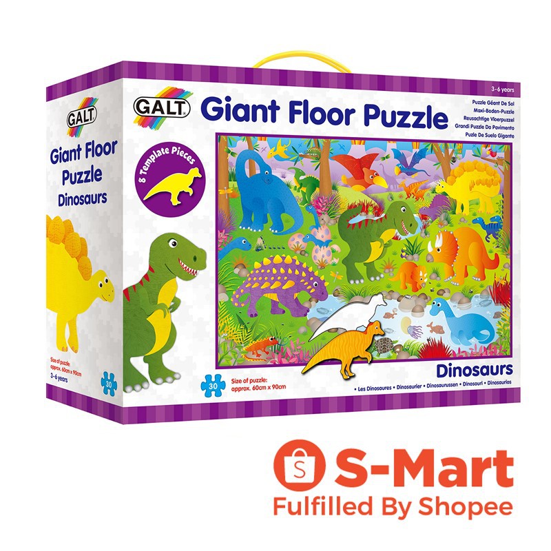 Galt Giant Floor Puzzle (Dinosaurs) Shopee Singapore