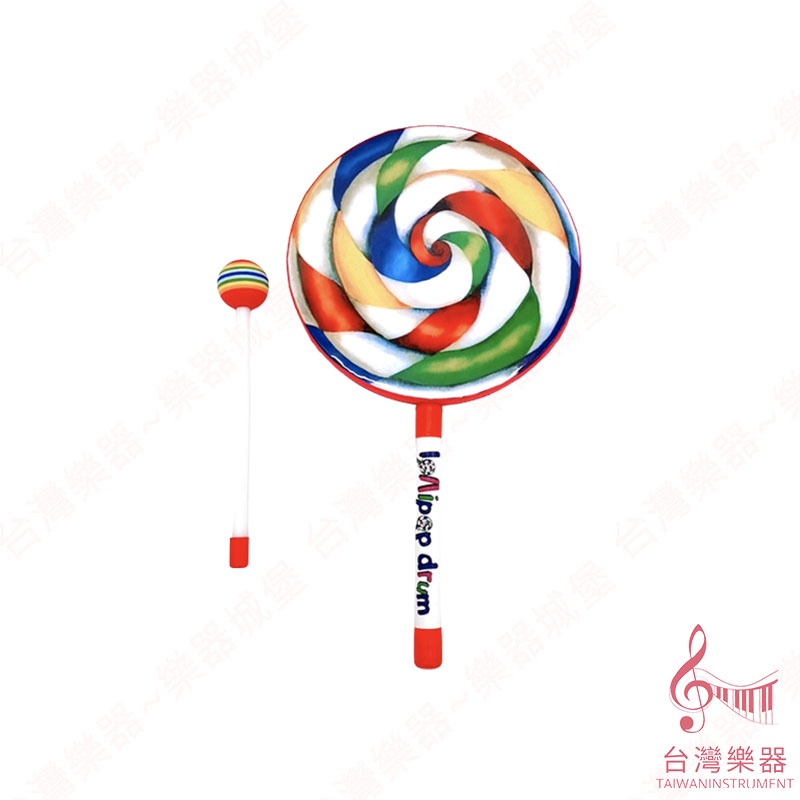 [Taiwan Musical Instruments] Lollipop Drums With Drum Sticks 6inch 8inch With Dongdong Ofo