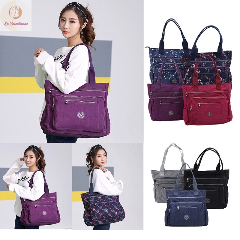 Fashion Womens Waterproof Nylon Single Shoulder Bag Large Capacity Bag Casual Women Bag Travel Bag