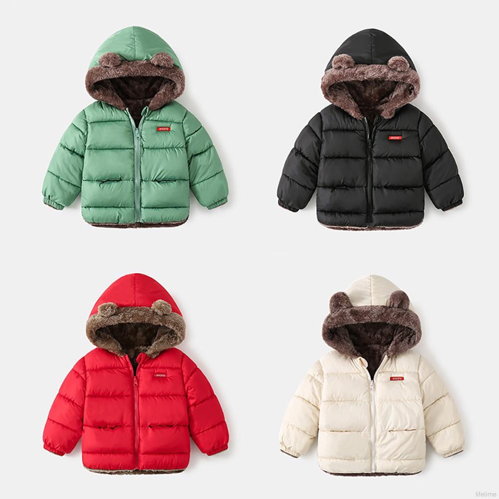 Girls padded hot sale parka coat