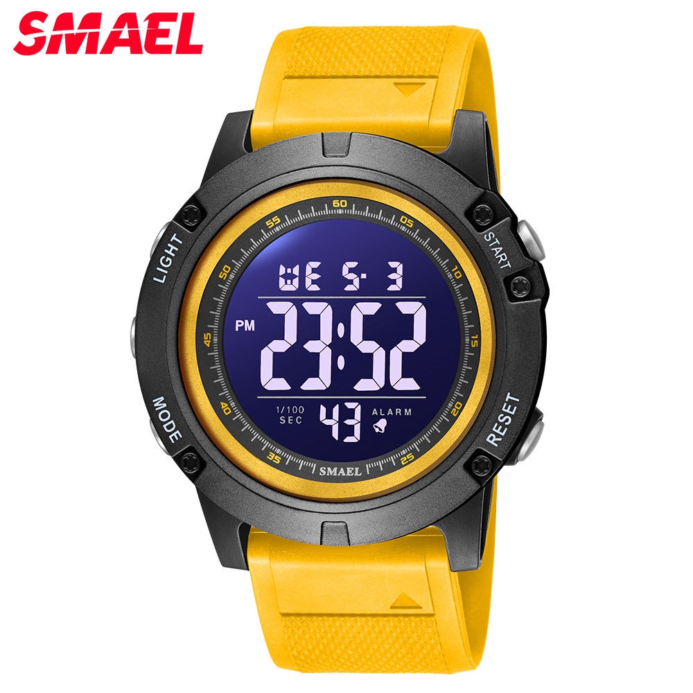 SMAEL 1902 Outdoor Sport Watches Waterproof Digital Watch For Men Fashion Led Light Stopwatch Multifunction Wrist Watch Men s Clock