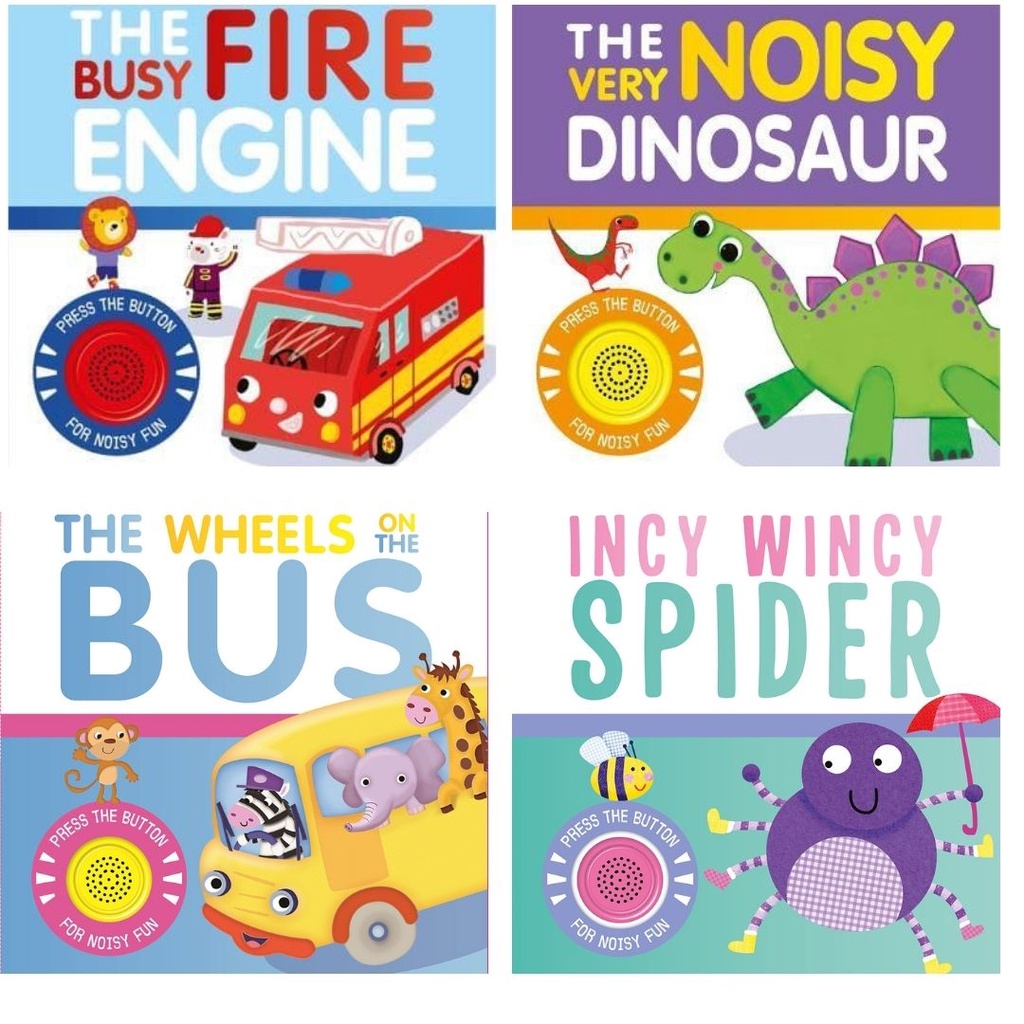 Single Sound Fun : The Busy Fire Engine/ The Very Noisy Dinosaur/ The ...