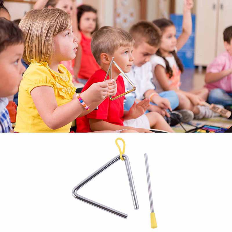 Hot Sale-4 Inch Triangular Musical Instruments Percussion Musical ...