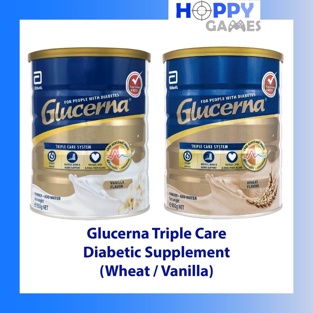 *ORIGINAL READY STOCKS* Glucerna Triple Care Adult Nutrition Powder