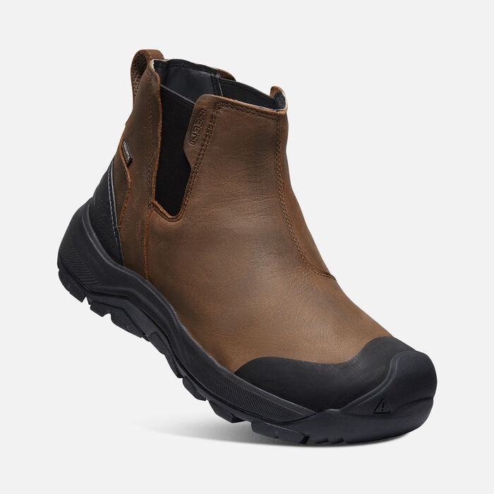 KEEN Men's Revel IV Chelsea HIKING BOOTS WATERPROOF | Shopee Singapore