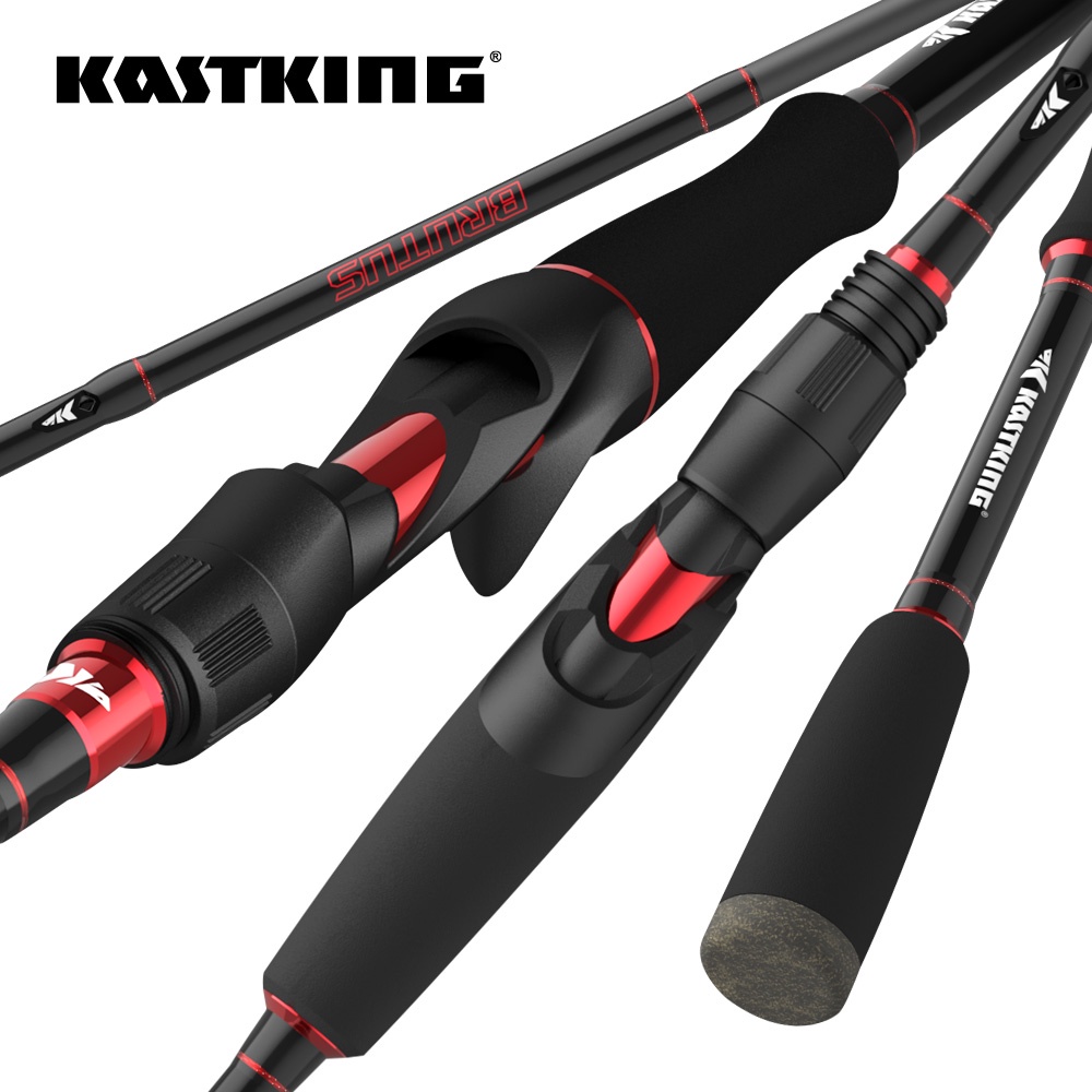 KastKing Brutus Rod Carbon Spinning Casting Fishing Rod with 1.80m 1.98m  2.13m Baitcasting Rod