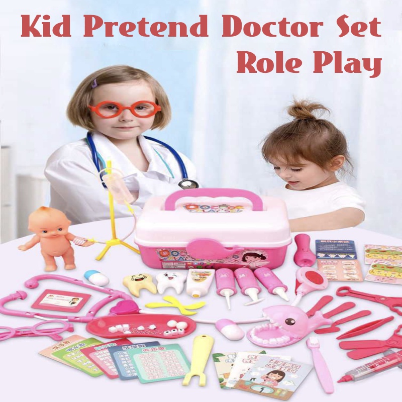 Pretend Play Doctor Toys Set Children Role Play Doctor Simulation ...