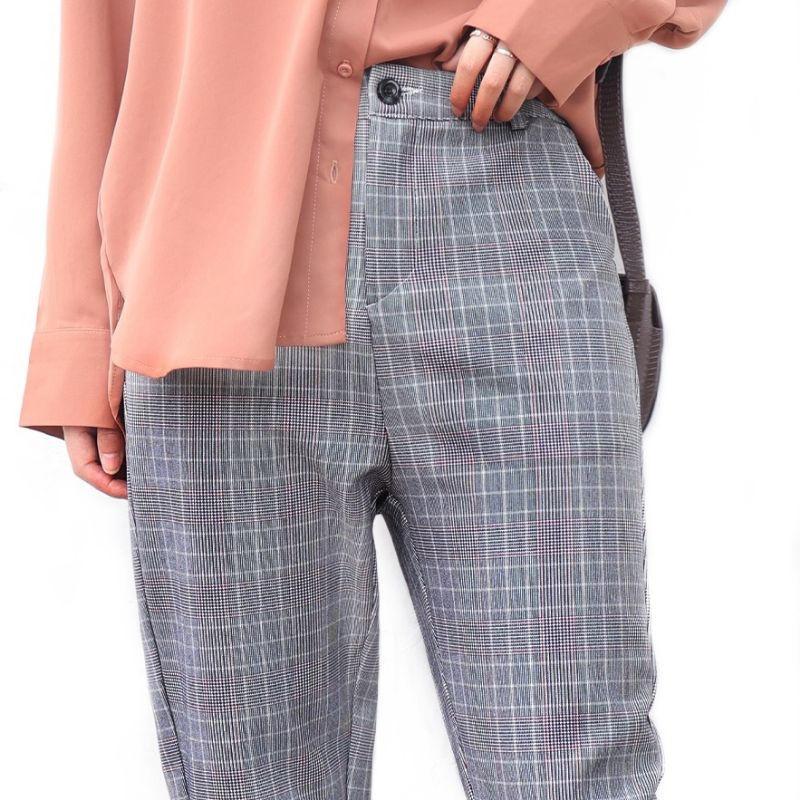 Red plaid pant hot sale suit womens