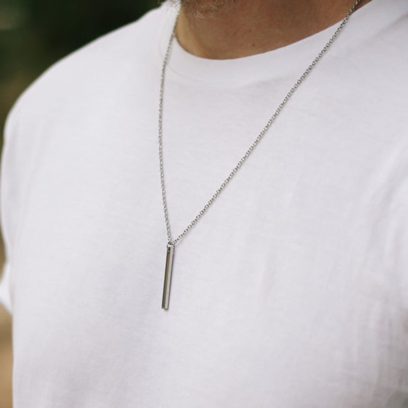 Men clearance charm necklace