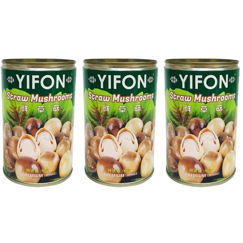 Yifon Straw Mushrooms - Whole Premium