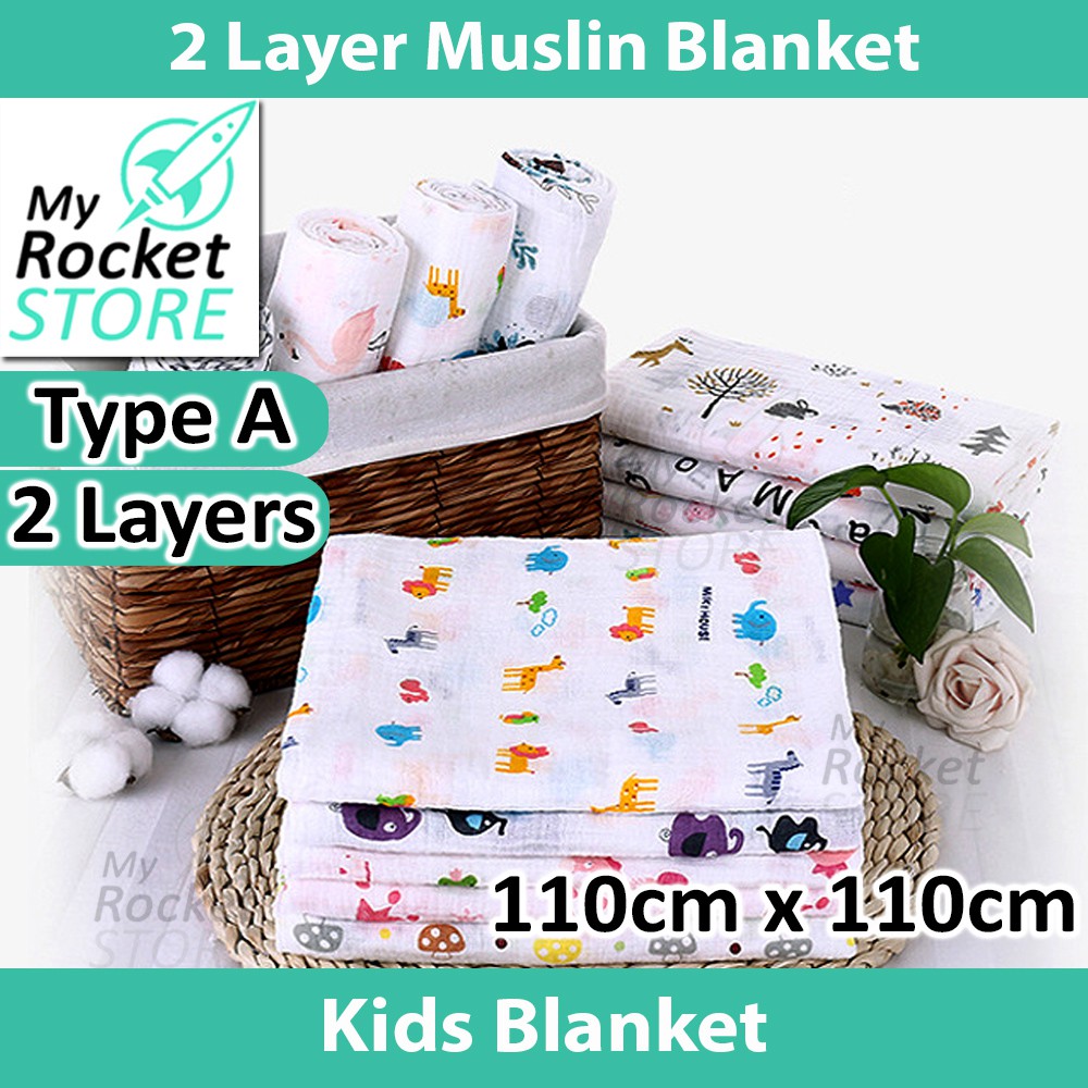 2 layer muslin clearance blanket