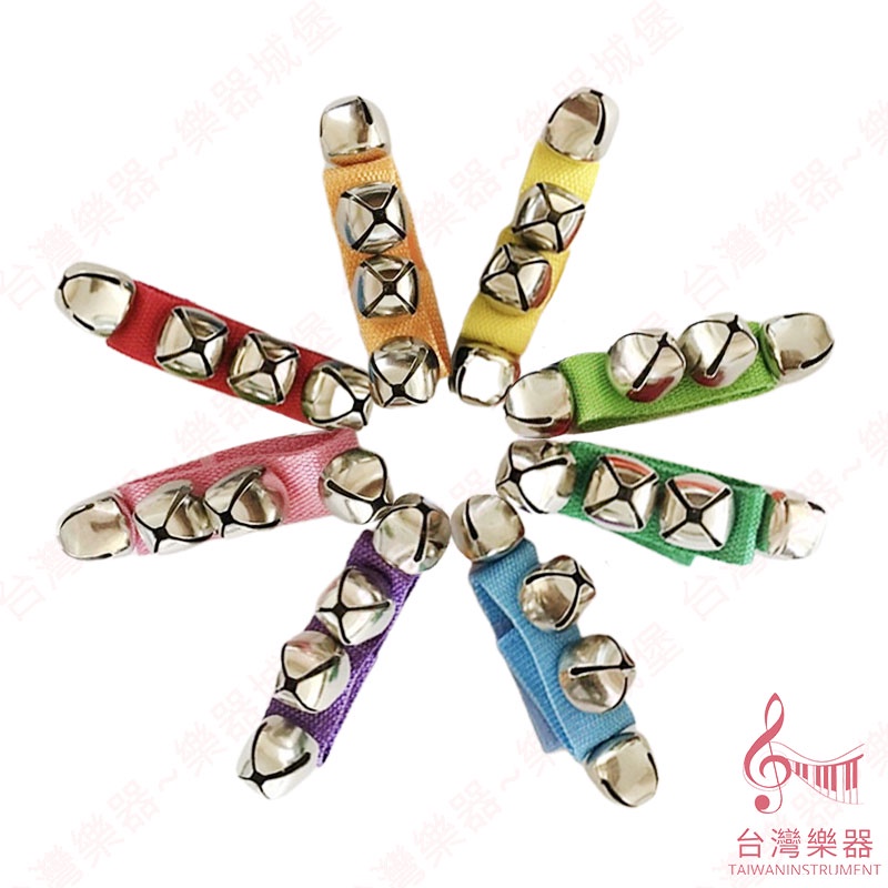 [Taiwan Musical Instruments] Wrist Bells Hand Foot Preschool Rhythm Instruments Performance