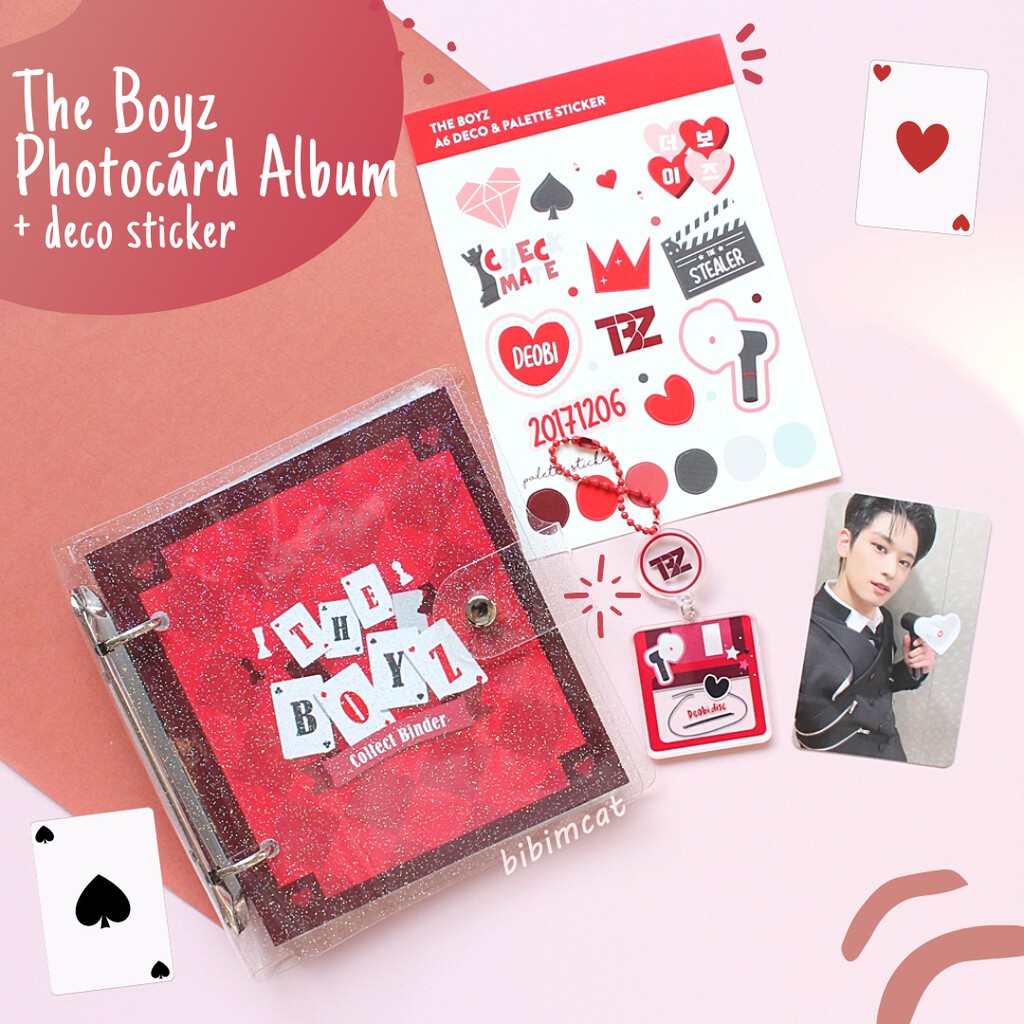 [The Boyz] Binder Photocard Album Set TBZ/PC Binder Kpop