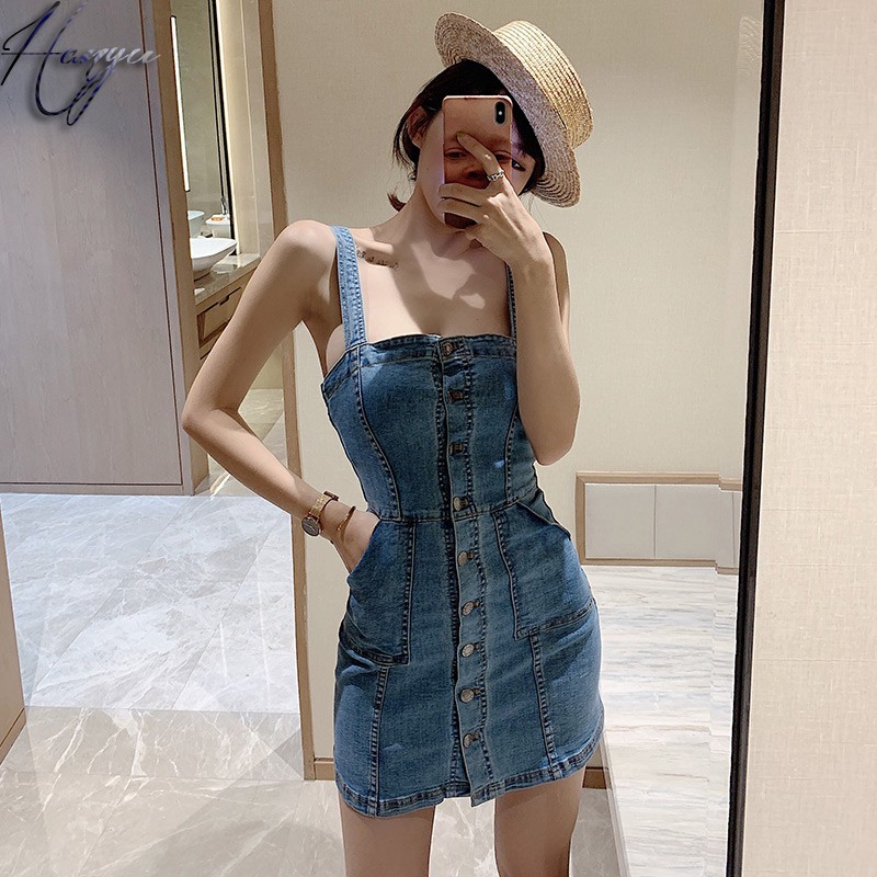 Denim sexy dress hotsell
