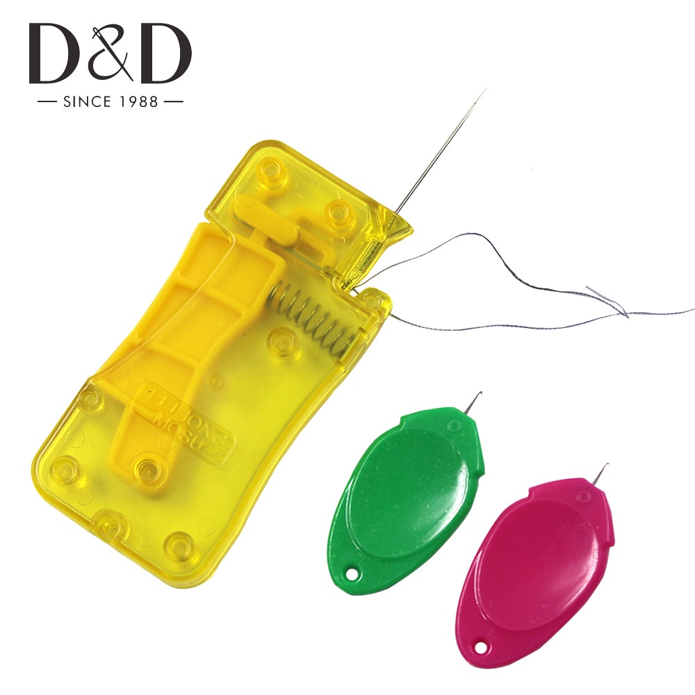 3Pcs Automatic Needle Threader Plastic Wire Stitch Insert Craft Tool ...
