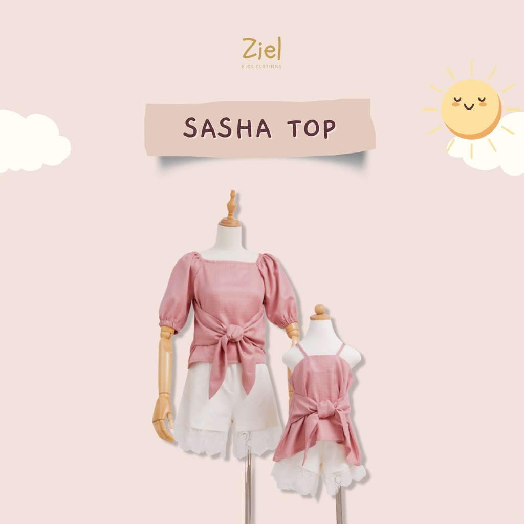 Ziel KIDS Sasha Top Girls Clothes Mother And Child Couple 