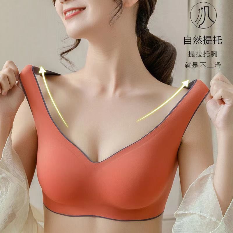 Thailand bra M-XXL Seamless Bra Women No SteelLoop Bra Cooling lace Sexy bra  sports bra