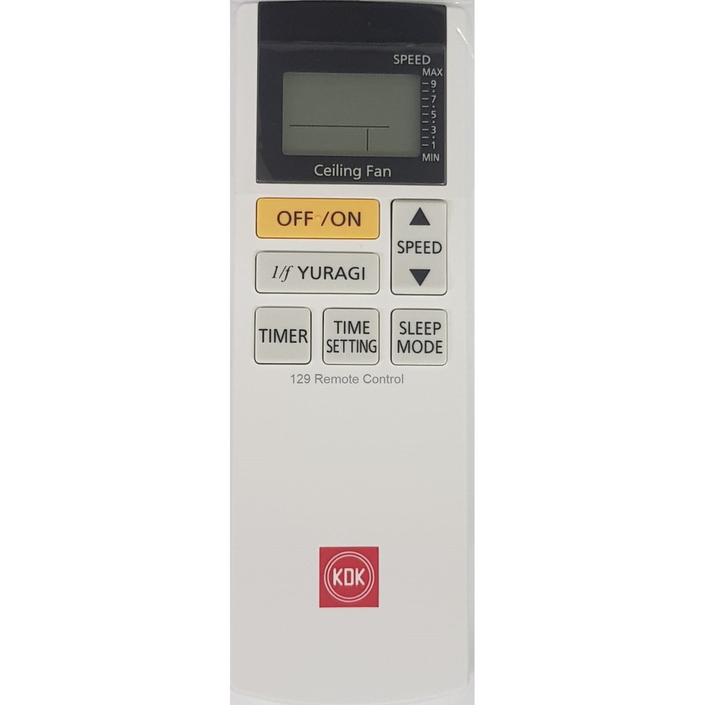 (Local Shop) 100 Genuine New Original KDK Ceiling Fan Remote Control