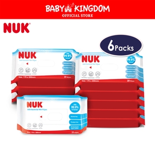 NUK Individually Wrapped Pacifier Wipes - 24 Count 