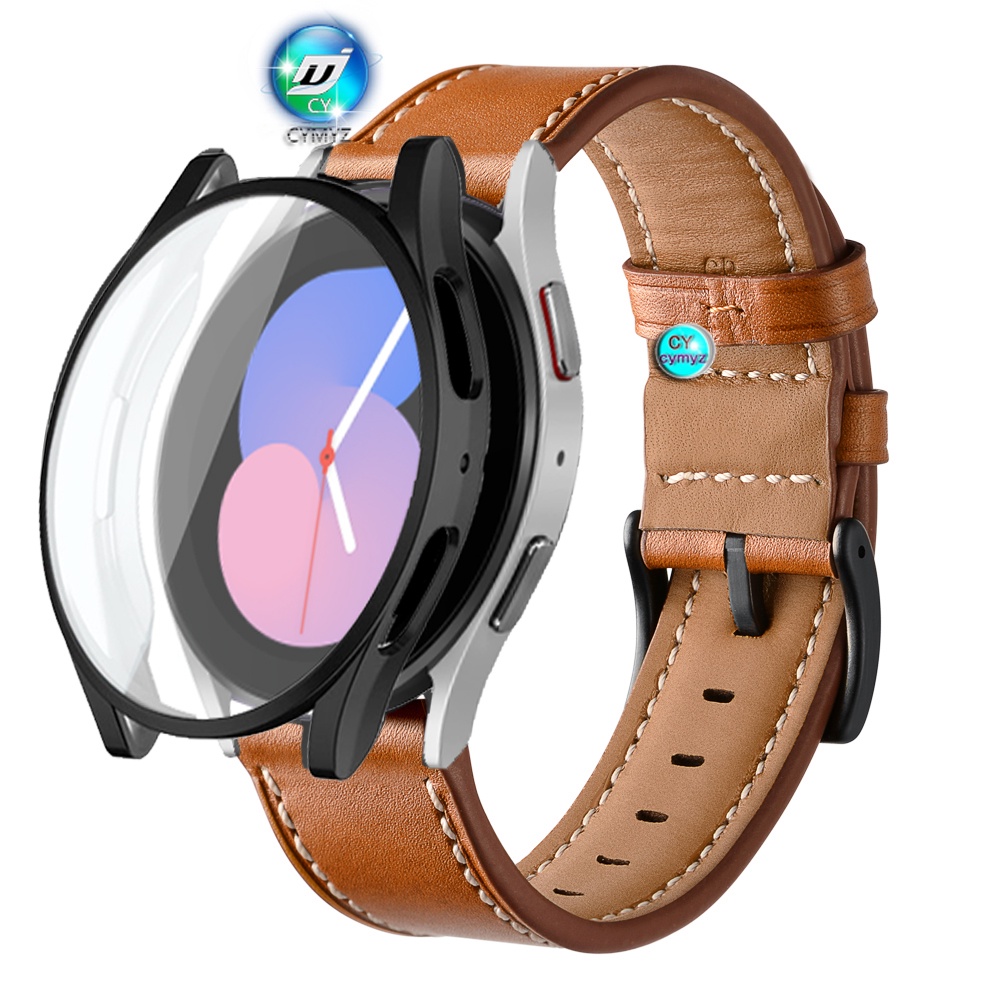 Galaxy watch active leather on sale strap