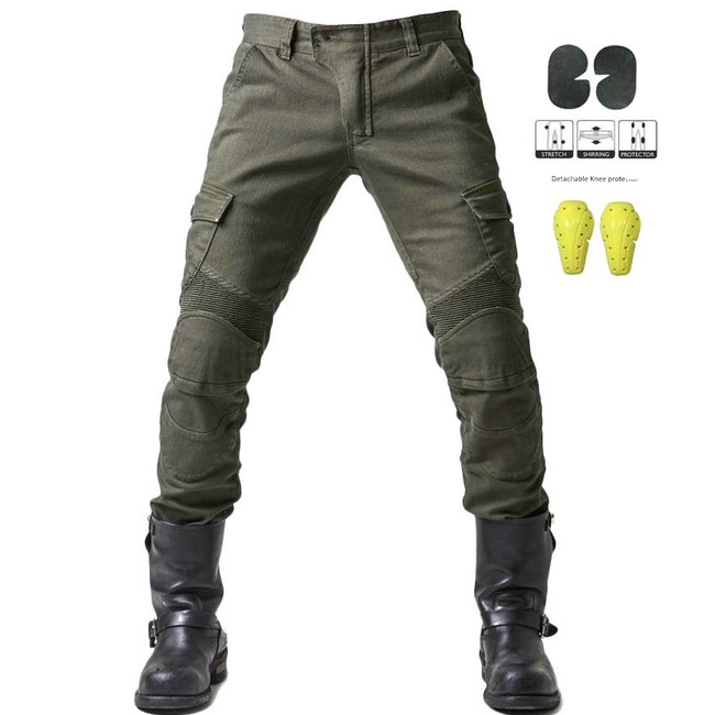 Motorcycle riding pants/men's riding pants/motorcycle jeans(Includes ...