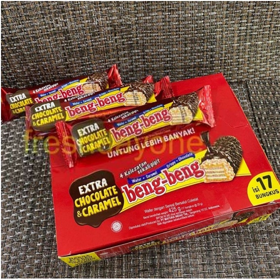 Beng-beng Chocolate Wafer (17 pc x 25 gram) | Shopee Singapore