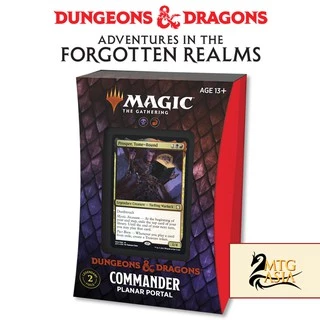 Sealed MTG store Magic The Gathering commander Planar Portal Sealed Dungeons & Dragons