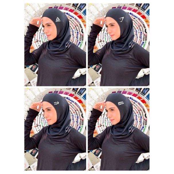 waterproof swimming hijab