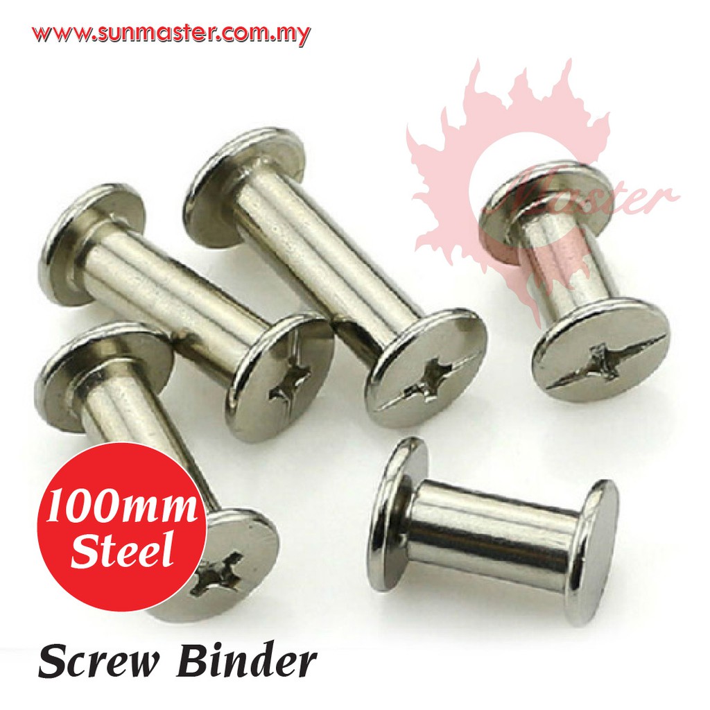 100mm Screw Binder | BRASS BINDING INTERSCREW + EXTENSION | Binder ...