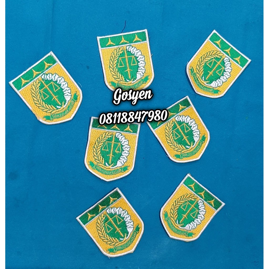 Embroidery Logo / Satgas Embroidery Logo / Variation Embroidery Logo ...