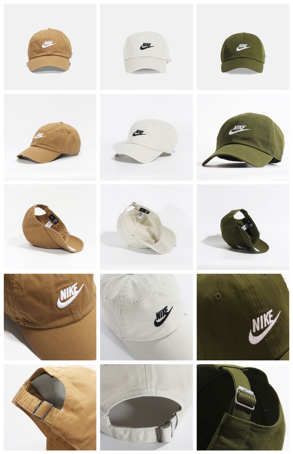 nike tan cap