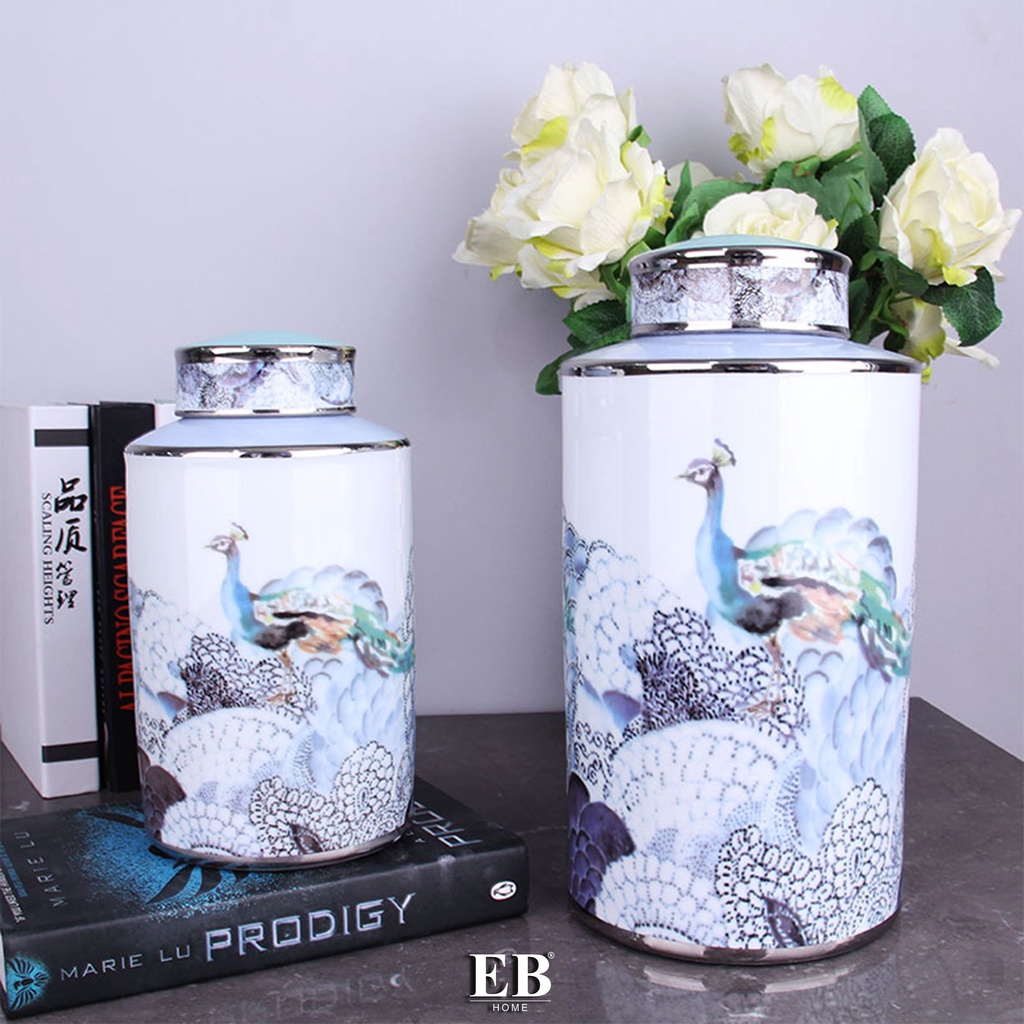 Table Display / Ceramic Jar / Ginger Jar Vase EB Home 318/4-5 | Shopee ...
