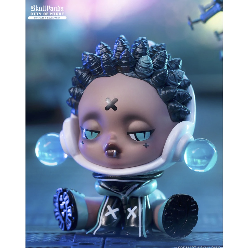 PREORDER POPMART SKULL PANDA CITY OF THE NIGHT BLIND BOX FIGURINE