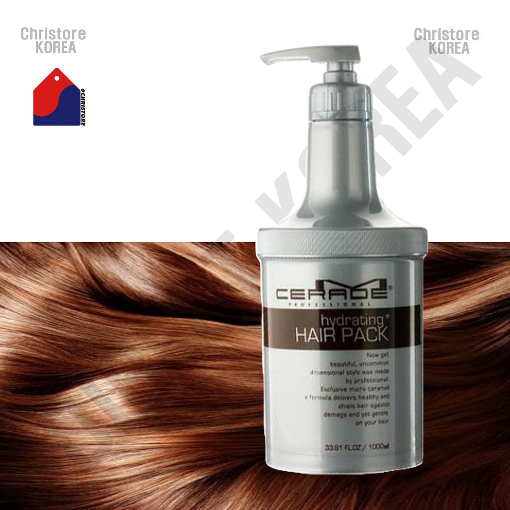 M cerade hydrating hair pack 1000ml (HAIR TREATMENT PACK) | Shopee ...
