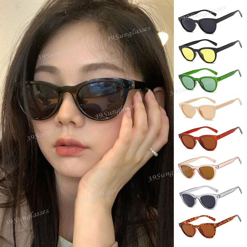 Women's Retro Oval Sunglasses - Fashion Sunglasses With UV Protection For Driving & Holidays
