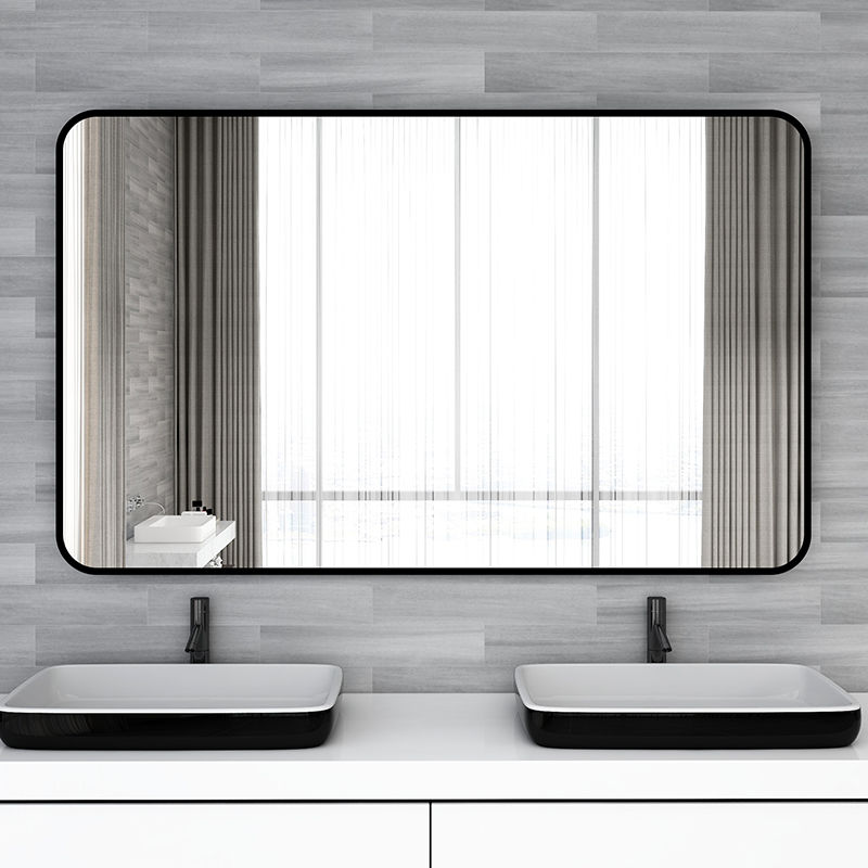 YIXIN Bathroom Mirror Stick to Wall Toilet Mirror No Hole Toilet Toilet