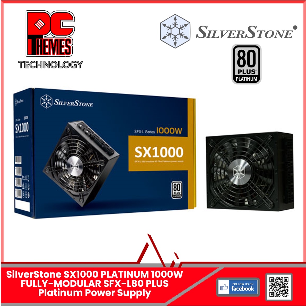 アイテムまでお手頃な SilverStone PC電源 1000W80 PLUS PLATINUM - PC