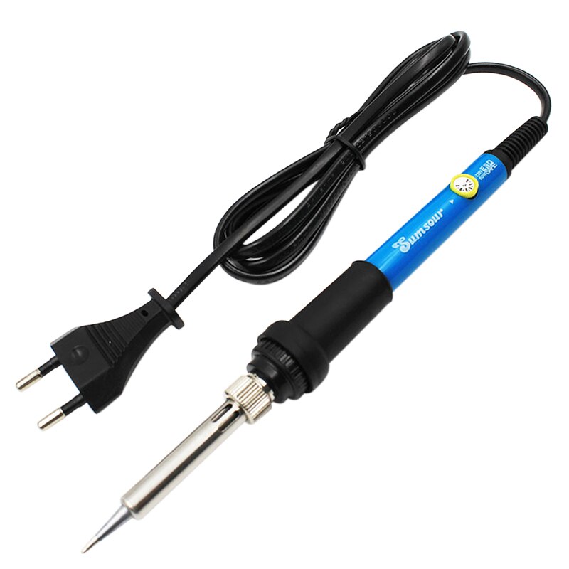 60W Adjustable Temperature Electric Soldering Iron Rework Station Mini
