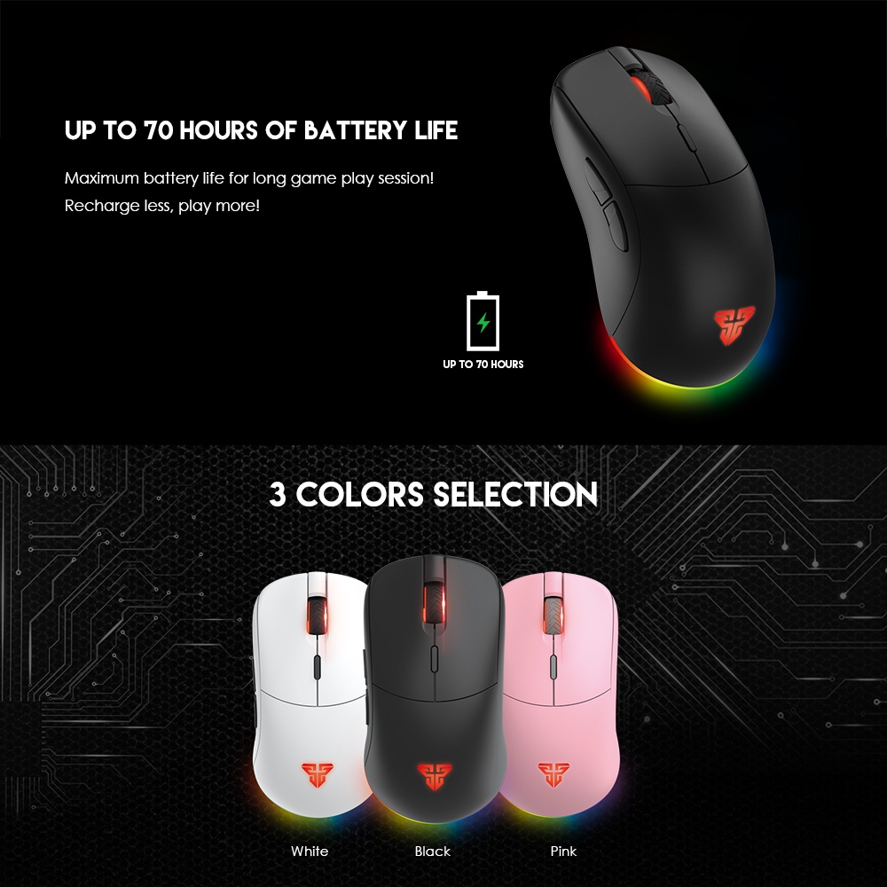 Fantech XD3 Helios Wireless Gaming Mouse - Gambar 3