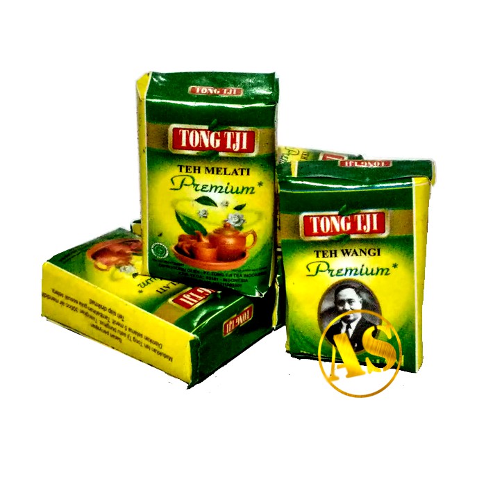 Jasmine Tea Tong Tji Tea Fragrant Premium Typical Tegal / Pack Contents ...