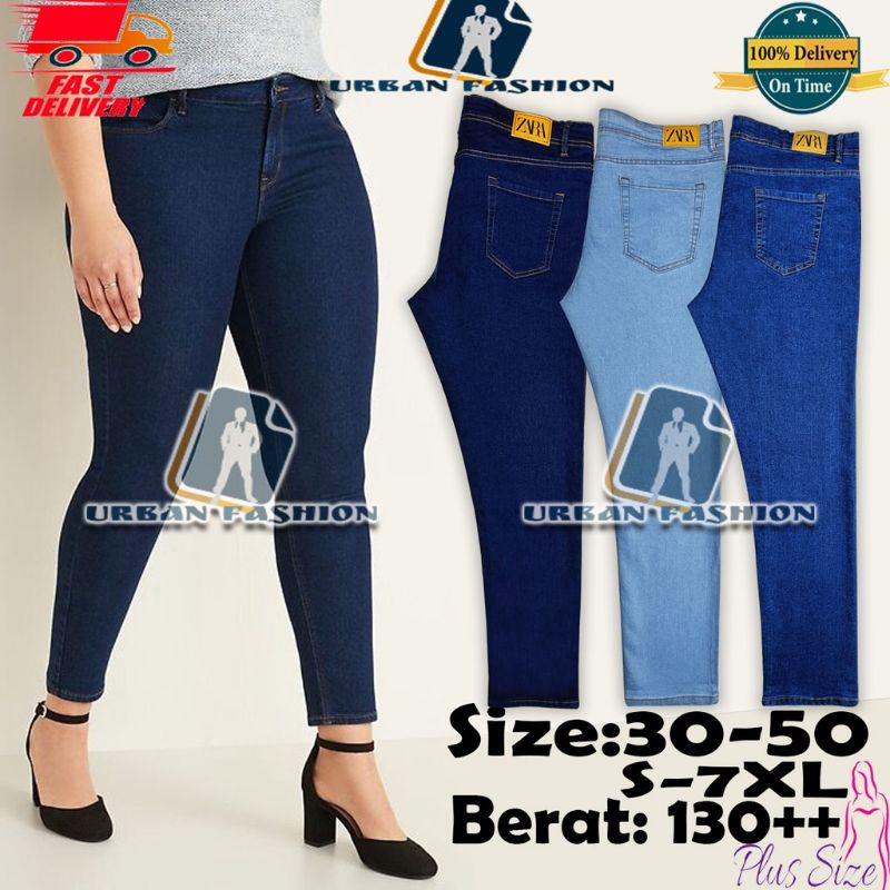 Affordable plus size on sale jeans