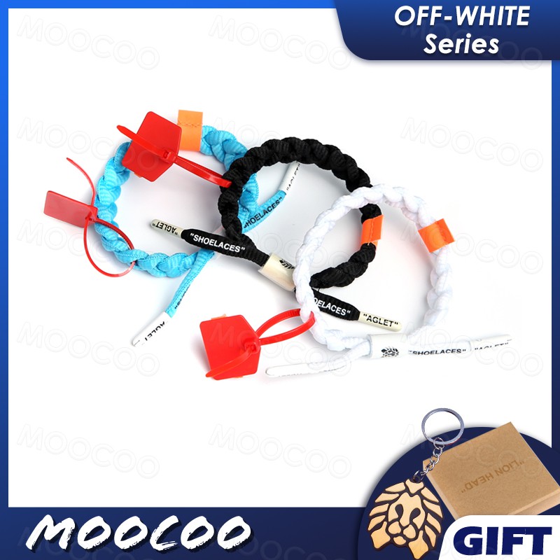 Off on sale white aglet