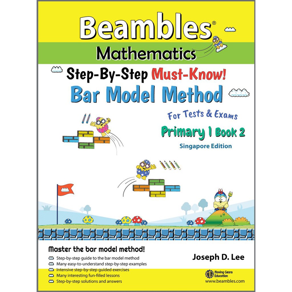 P1 Beambles Mathematics Maths Bar Model Method Primary 1 Math Book 2 ...