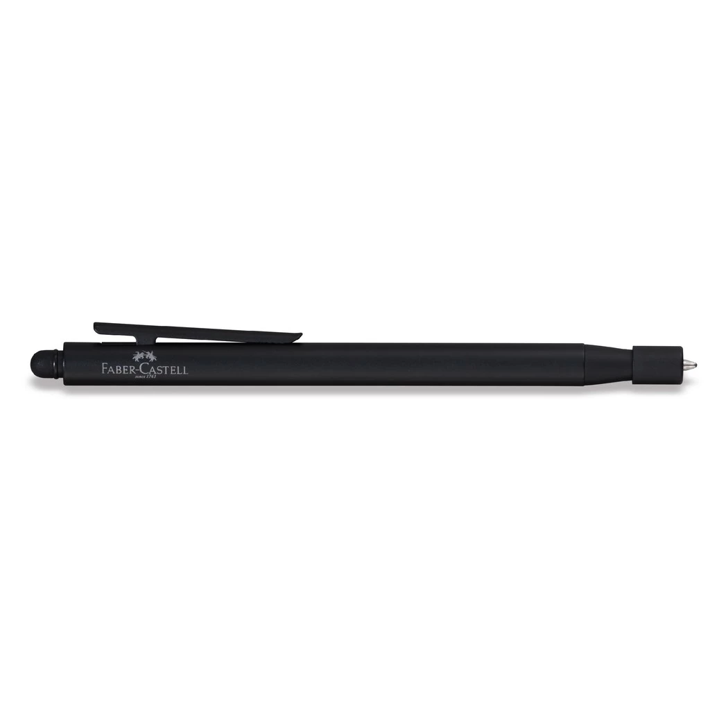 Faber-Castell Neo Slim Stylus Black Matt Chrome - Gambar 3