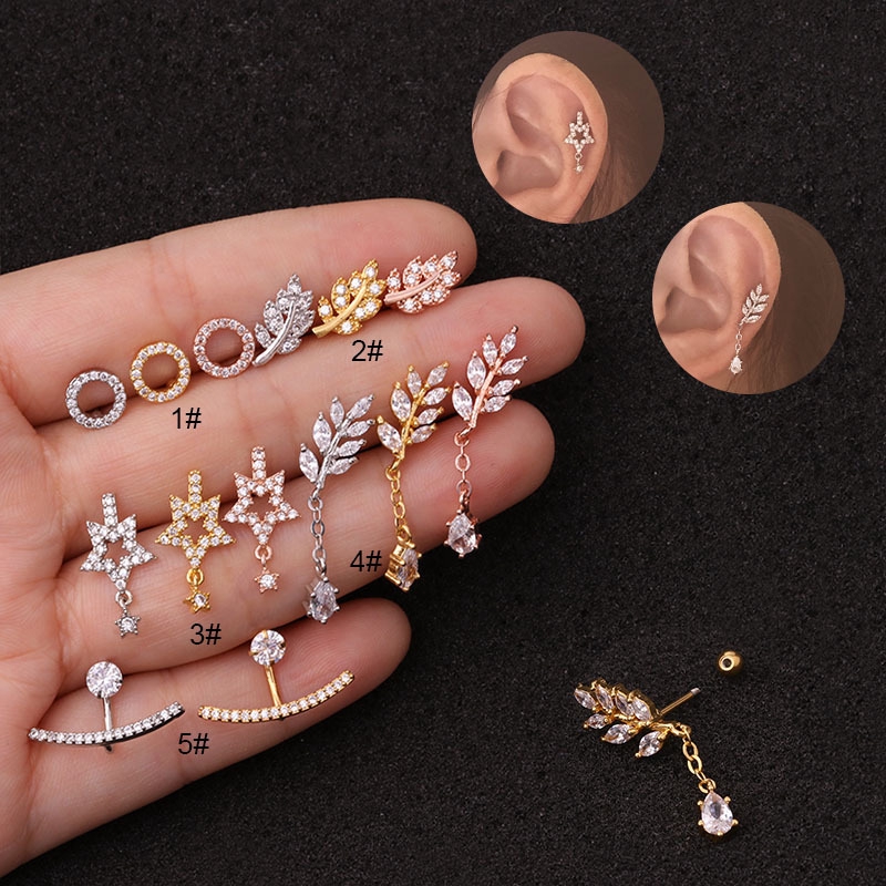 Cartilage hot sale piercing cute