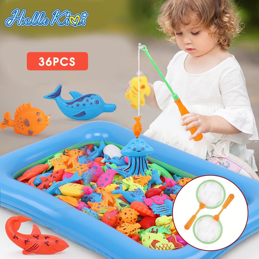 Kids Magnetic Fishing Game Toy Set With Fishing, 57% OFF