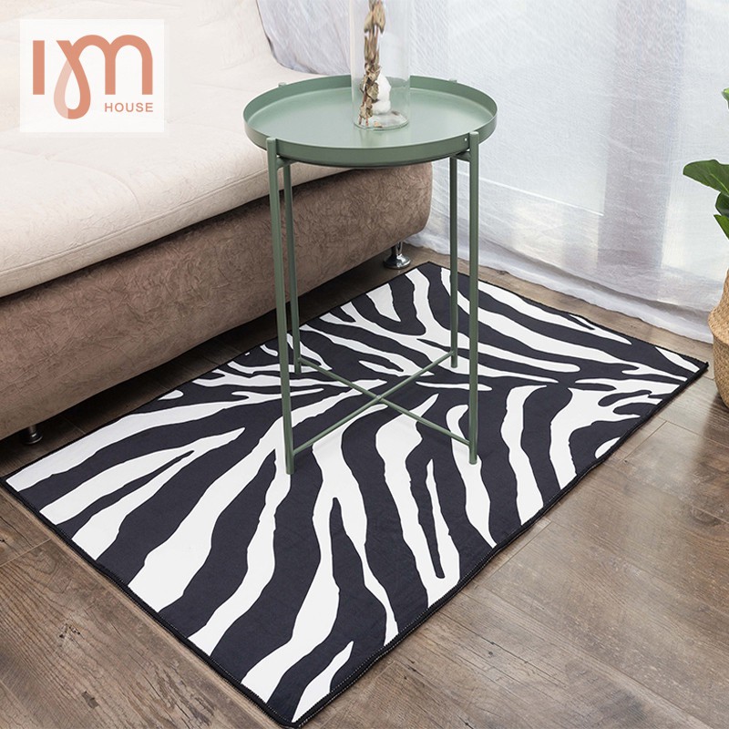 [4 styles]Spot ★ Sell your own factory rug ★American black and white ...