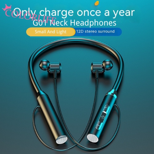 Tws G01 Neck mounted Wireless Bluetooth 5.2 Earphones Magnetic