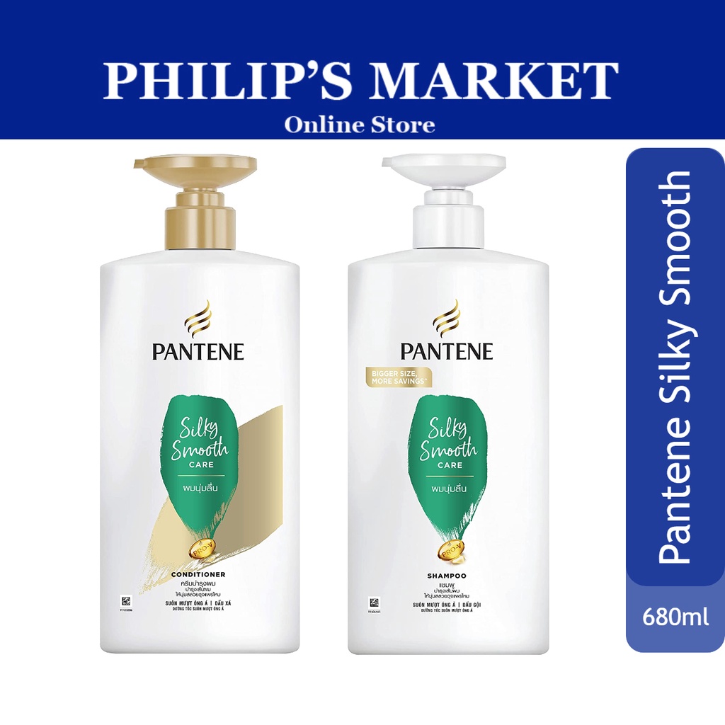 Pantene Silky Smooth Care Shampoo 380ml.