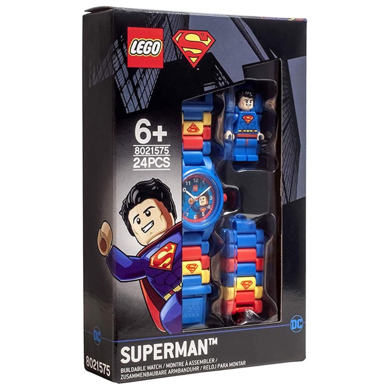 SG Clearance LEGO Watch Superman Buildable Watch water resist water proof kids watch goodie gift birthday Boy s wa Shopee Singapore